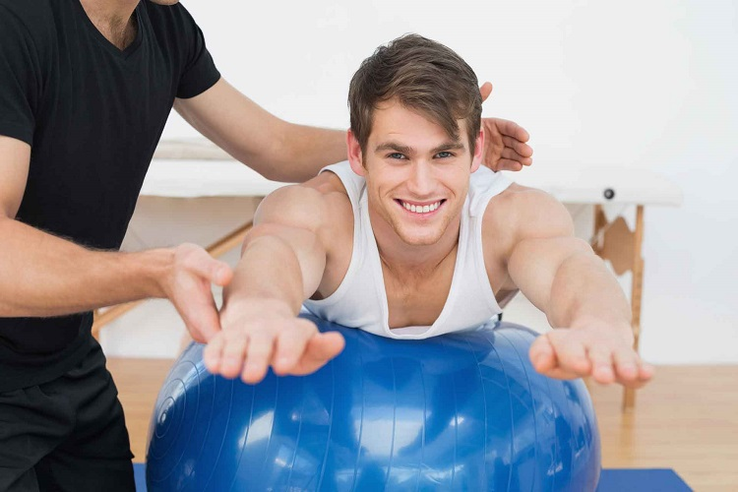 prostatit için fitball egzersizleri
