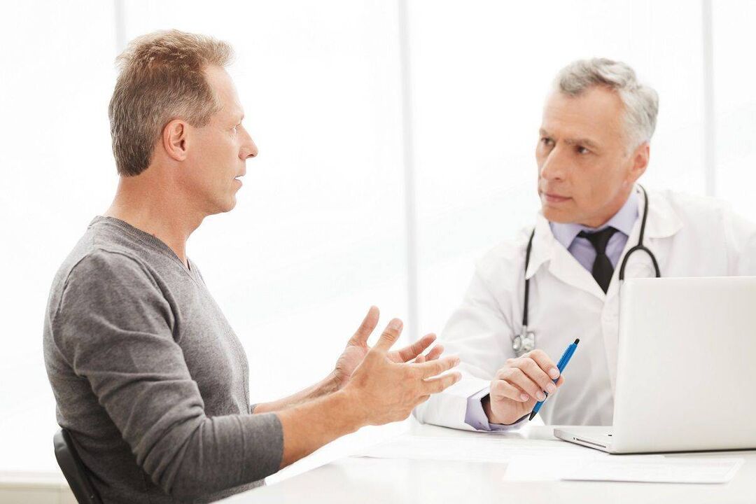 Prostatit belirtileri için doktora görünmek