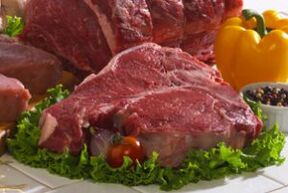 prostatit için et ve sebzeler